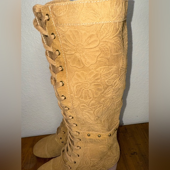 Joyfolie Marita Tall Boot Cottagecore- Size 9.5 - Picture 5 of 12